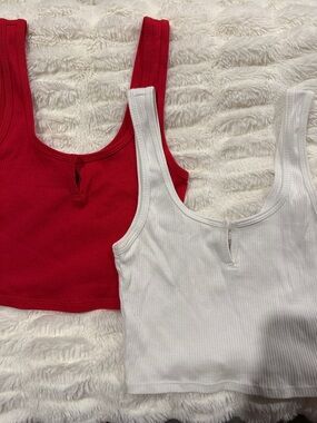 Garage Cropped Tanks